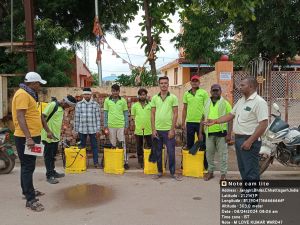 भिलाई निगम क्षेत्र में मौसमी बिमारियो की रोकथाम हेतु विशेष अभियान 