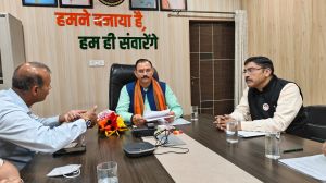 स्वास्थ्य मंत्री श्याम बिहारी जायसवाल को स्टैनफोर्ड यूनिवर्सिटी, अमेरिका से आमंत्रण