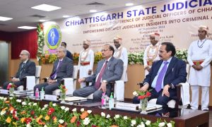 छत्तीसगढ उच्च न्यायालय में राज्य स्तरीय कान्फ्रेंस का आयोजन छत्तीसगढ उच्च न्यायालय में राज्य स्तरीय कान्फ्रेंस का आयोजन