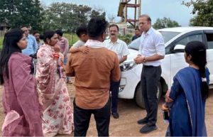 जल जीवन मिशन के नए संचालक ने दुर्ग और राजनांदगांव में मिशन के कार्यों का किया निरीक्षण जल जीवन मिशन के नए संचालक ने दुर्ग और राजनांदगांव में मिशन के कार्यों का किया निरीक्षण