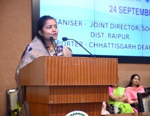  समानता, समावेश और सशक्तिकरण का एक पुल है अंतर्राष्ट्रीय सांकेतिक भाषा दिवस: मंत्री  लक्ष्मी राजवाड़े