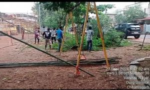 दुर्गा पंडालों के आस-पास सफाई का आयुक्त ने दिया निर्देश