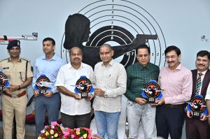 खेल मंत्री टंक राम वर्मा ने राज्य स्तरीय शूटिंग प्रतियोगिता का शुभारम्भ किया खेल मंत्री टंक राम वर्मा ने राज्य स्तरीय शूटिंग प्रतियोगिता का शुभारम्भ किया