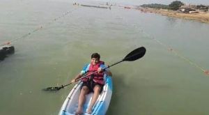 लोगों ने लिया जल ओलंपिक का आनंद लोगों ने लिया जल ओलंपिक का आनंद