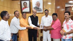  राज्यपाल डेका से विधायक मोतीलाल साहू ने की सौजन्य भेंट