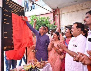  राजस्व मंत्री श्री वर्मा ने तिल्दा-नेवरा नगर पालिका में 44.25 लाख रुपए के निर्माण कार्याे का किया भूमिपूजन