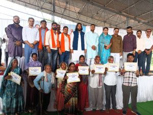 प्रधानमंत्री आवास से मिली खुशियों की चाबी