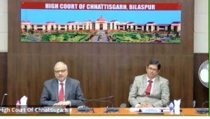  बेमेतरा कुटुम्ब न्यायालय भवन का हुआ भूमिपूजन व शिलान्यास