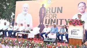  मुख्यमंत्री विष्णु देव साय ने राष्ट्र की एकता, अखंडता के लिए राजधानी वासियों के साथ लगाई एकता दौड़