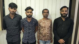  शेयर ट्रेडिंग, क्रिप्टो करेंसी में इनवेस्टमेंट और आयरन सप्लाई के नाम से ठगी करने वाले चार साइबर आरोपी गिरफ्तार