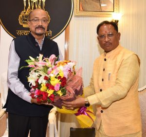  राज्यपाल श्री डेका को मुख्यमंत्री श्री साय ने दीपावली की दी शुभकामनाएं