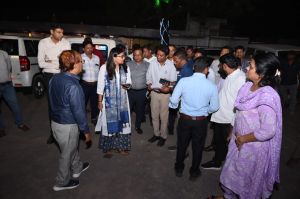  कलेक्टर ऋचा प्रकाश चौधरी ने राज्योत्सव की तैयारियों का लिया जायजा