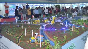  छत्तीसगढ़ राज्योत्सव में सिंचाई परियोजनाओं की आकर्षक झांकी