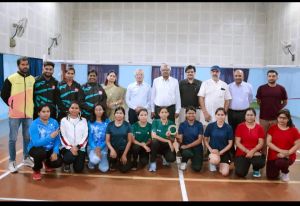 बिजली कर्मियों की टेनीकोइट स्पर्धा में रायपुर रीजन ने बाजी मारी