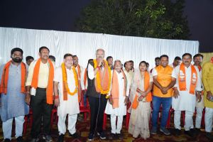  सुनील सोनी के पक्ष में सांसद बृजमोहन ने चलाया सघन  जनसंपर्क अभियान