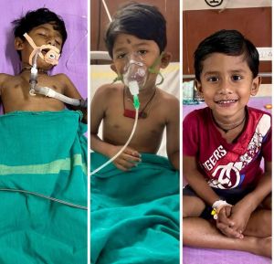 करैत के डसने से मरणासन्न मासूम को मेडिकल कॉलेज हॉस्पिटल में मिला नया जीवन करैत के डसने से मरणासन्न मासूम को मेडिकल कॉलेज हॉस्पिटल में मिला नया जीवन