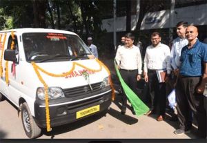 डीएमएफ से मिले दो नये शव वाहन डीएमएफ से मिले दो नये शव वाहन