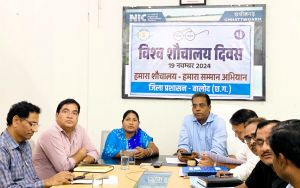 उप मुख्यमंत्री शर्मा ने किया हमारा शौचालय हमारा सम्मान पखवाड़ा का शुभारंभ