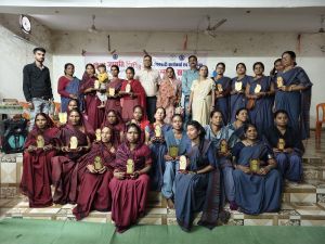 आंगनबाडी कार्यकर्ता-सहायिका सम्मान समारोह आयोजित