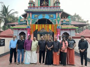 शबरीमाला में अय्यप्पा के दर्शन करने 34 स्वामीगणों का जत्था केरल रवाना