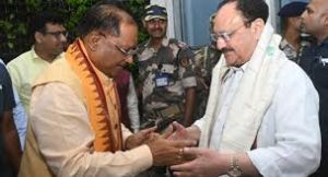  मुख्यमंत्री  विष्णुदेव साय ने केंद्रीय स्वास्थ्य मंत्री  जगत प्रसाद नड्डा को जन्मदिन की दी हार्दिक शुभकामनाएं