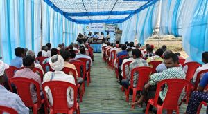 ग्राम बहेराभांठा में किया गया कृषक खेत पाठशाला का शुभारंभ ग्राम बहेराभांठा में किया गया कृषक खेत पाठशाला का शुभारंभ