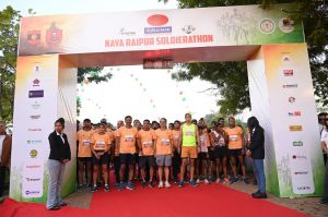  भारतीय सेना द्वारा आयोजित सोल्जरएथॉन में तीन हजार से अधिक प्रतिभागी शामिल