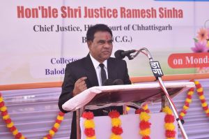 नवीन प्रधान जिला एवं सत्र न्यायालय भवन निर्माण का भूमिपूजन 