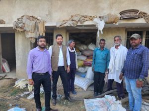 अवैध रूप से भंडारित 10 लाख रुपए का धान फिर जब्त अवैध रूप से भंडारित 10 लाख रुपए का धान फिर जब्त