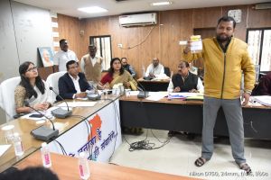  त्रिस्तरीय पंचायत  निर्वाचन अंतर्गत की गई जिला पंचायत सदस्यों एवं जनपद पंचायत अध्यक्ष के आरक्षण की कार्यवाही