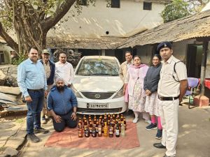 अवैध शराब के विरूद्ध अपराध पंजीबद्ध