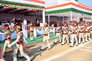 मार्च-पास्ट, पदक अलंकरण सहित हुई फुल ड्रेस फायनल रिहर्सल मार्च-पास्ट, पदक अलंकरण सहित हुई फुल ड्रेस फायनल रिहर्सल