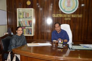   नगरीय निकाय निर्वाचन के लिए नियुक्त सामान्य प्रेक्षक पहुंची रायपुर