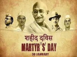  30 जनवरी को शहीदों को दी जाएगी मौन श्रद्धांजलि