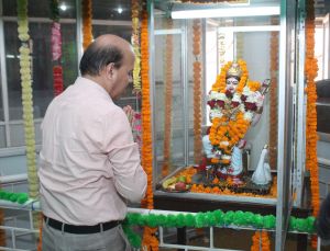 कृषि विश्वविद्यालय में मनाई गई बसंत पंचमी