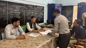 व्यय प्रेक्षक ने किया नगर पालिका परिषद गोबरा-नवापारा के अभ्यर्थियों द्वारा प्रस्तुत लेखाओं की जांच