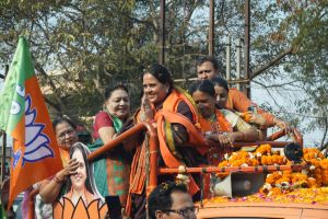 जनता का मन भाजपा के संग नगर निगम में बहुमत से जीतेंगे : मीनल चौबे जनता का मन भाजपा के संग नगर निगम में बहुमत से जीतेंगे : मीनल चौबे