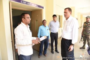  संभाग आयुक्त श्री राठौर ने किया विभागीय परीक्षा का निरीक्षण