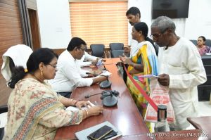  सुंदर विहार कॉलोनीवासियों ने मोबाइल टॉवर मामले में जनदर्शन में की शिकायत