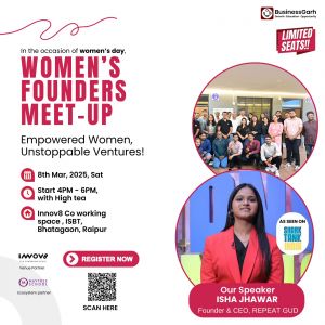 अंतर्राष्ट्रीय महिला दिवस को इनोव8 कोवर्किंग स्पेस आईएसबीटी में महिला उद्यमियों हेतु महिला फाउंडर्स मीट अप