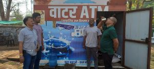  गर्मी को देखते हुए वाटर एटीएम जल्द शुरू किया जायेगा 
