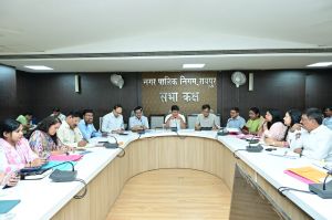 निगम आयुक्त विश्व दीप ने टीएल बैठक में अवैध निर्माणों पर कार्यवाही करने सहित दिए अनेक निर्देश निगम आयुक्त विश्व दीप ने टीएल बैठक में अवैध निर्माणों पर कार्यवाही करने सहित दिए अनेक निर्देश