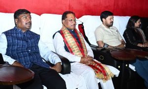 मुख्यमंत्री विष्णुदेव साय ने देखी "छावा" फिल्म मुख्यमंत्री विष्णुदेव साय ने देखी "छावा" फिल्म