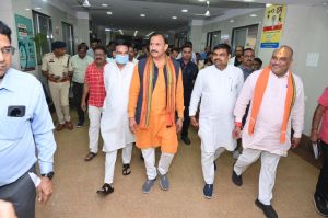  स्वास्थ्य मंत्री ने दुर्ग जिला अस्पताल की स्वास्थ्य सुविधाओं का किया मूल्यांकन