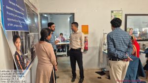 जिला पंचायत सीईओ ने तुलसी नेवरा में पंचायत भवन का किया निरीक्षण जिला पंचायत सीईओ ने तुलसी नेवरा में पंचायत भवन का किया निरीक्षण