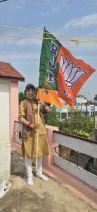 आतिशबाजी और गगनभेदी जयघोष के साथ भाजपा ने 46वाँ स्थापना दिवस मनाया