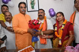 निगम जोन 1 जोन अध्यक्ष गज्जू साहू ने पदभार सम्हाला