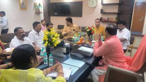 सभापति राठौड़ ने जोन अध्यक्षों को जनसमस्या सुनने का दिया सुझाव