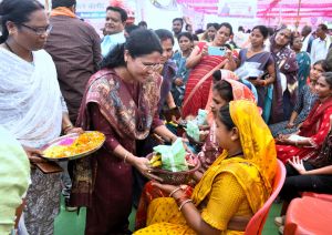 खलारी समाधान शिविर में ग्रामीणों एवं हितग्राहियों को मिला विभिन्न सौगात