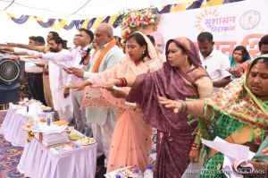 मुख्यमंत्री के नेतृत्व में गांव-गांव पहुंच रहा समाधान शिविर- विधायक ललित चंद्राकर